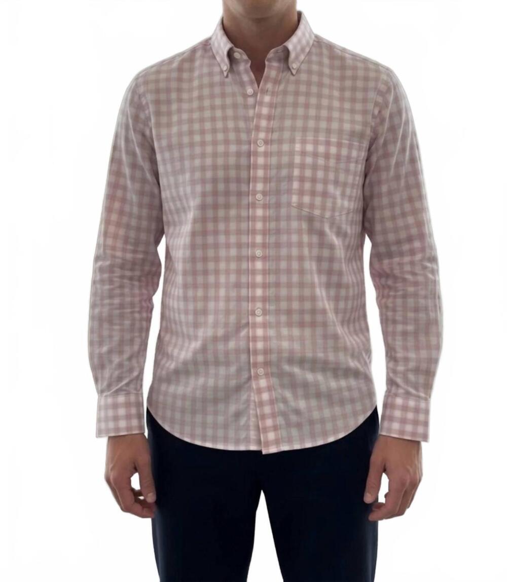 NEW BILLY REID hutcheson sport shirt in pink